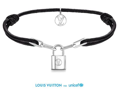 unicef lv bracelet price|louis vuitton bracelet with lock.